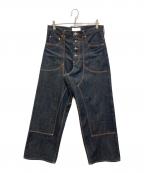 SUGARHILLシュガーヒル）の古着「Classic Double Knee Denim Pants」｜インディゴ