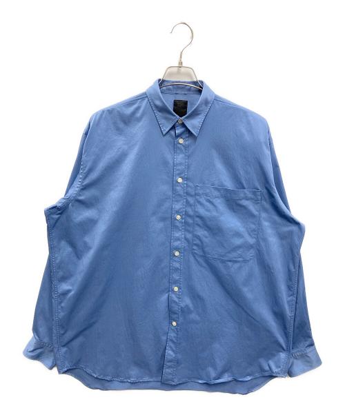 DAIWA PIER39（ダイワ ピア39）DAIWA PIER39 (ダイワ ピア39) Tech Regular Collar Shirts ブルー サイズ:Mの古着・服飾アイテム