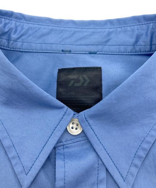 DAIWA PIER39（ダイワ ピア39）DAIWA PIER39 (ダイワ ピア39) Tech Regular Collar Shirts ブルー サイズ:Mの古着・服飾アイテム