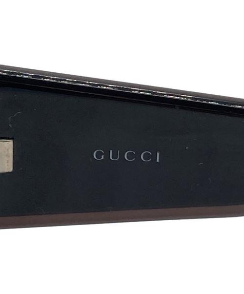 GUCCI（グッチ）GUCCI (グッチ) GG ロゴ サングラス ブラウン サイズ:SIZE 65□15 120の古着・服飾アイテム