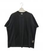 COMME des GARCONS HOMME PLUSコムデギャルソンオムプリュス）の古着「エステルメッシュTシャツ」｜ブラック