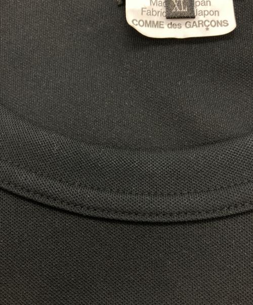 COMME des GARCONS HOMME PLUS（コムデギャルソンオムプリュス）COMME des GARCONS HOMME PLUS (コムデギャルソンオムプリュス) エステルメッシュTシャツ ブラック サイズ:XLの古着・服飾アイテム