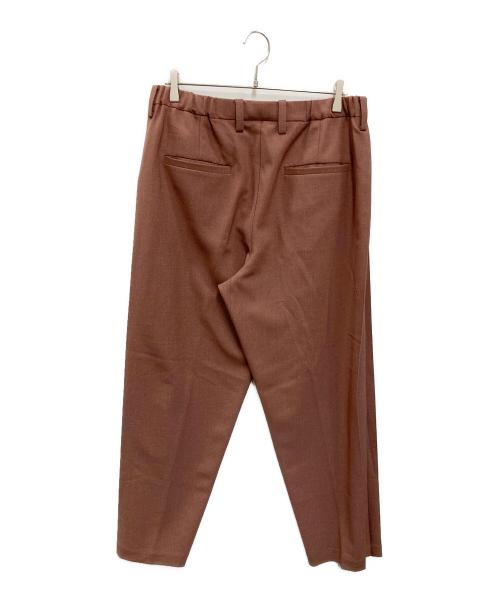 ISSEY MIYAKE MEN（イッセイミヤケメン）ISSEY MIYAKE MEN (イッセイミヤケメン) WOOL LIKE WINGS Tapered Trousers バーガンディー サイズ:4の古着・服飾アイテム