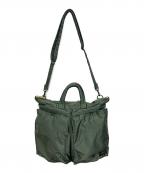 PORTERポーター）の古着「TANKER HELMET BAG」｜オリーブ