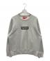 Supreme（シュプリーム）の古着「BOX LOGO CREWNECK」｜グレー