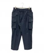 Stripes For Creativeストライプ フォー クリエイティブ）の古着「WIDE CARGO PANTS」｜ネイビー
