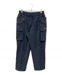 Stripes For Creative（ストライプ フォー クリエイティブ）の古着「WIDE CARGO PANTS」｜ネイビー