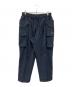 Stripes For Creative（ストライプ フォー クリエイティブ）の古着「WIDE CARGO PANTS」｜ネイビー