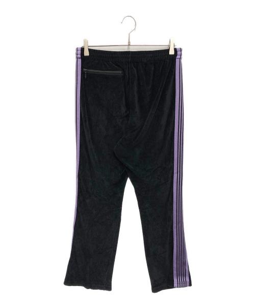 Needles（ニードルズ）Needles (ニードルズ) Narrow Track Pant - C/PE Velour ブラック サイズ:Mの古着・服飾アイテム