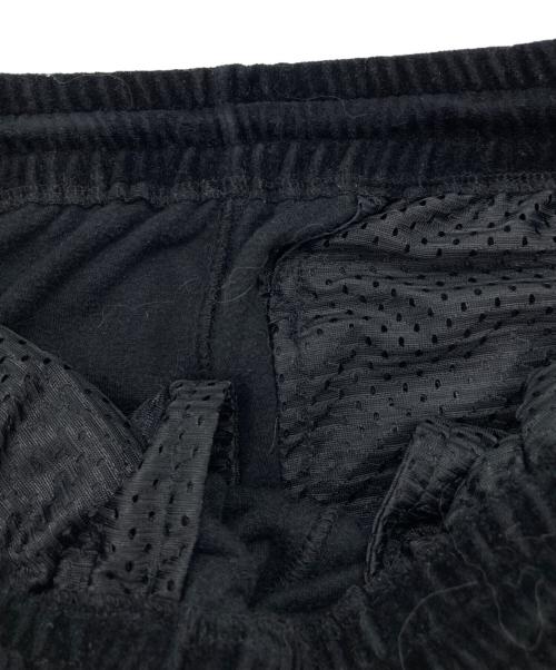 Needles（ニードルズ）Needles (ニードルズ) Narrow Track Pant - C/PE Velour ブラック サイズ:Mの古着・服飾アイテム