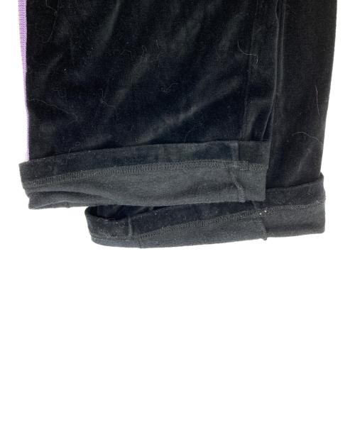Needles（ニードルズ）Needles (ニードルズ) Narrow Track Pant - C/PE Velour ブラック サイズ:Mの古着・服飾アイテム
