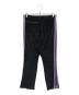 Needles (ニードルズ) Narrow Track Pant - C/PE Velour ブラック サイズ:M：10000円