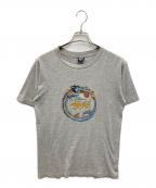 stussyステューシー）の古着「ドラゴンプリントTシャツ」｜グレー