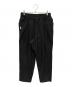Stripes For Creative（ストライプ フォー クリエイティブ）の古着「WIDE TAPERED EASY PANTS WOOL HERRINGBONE」｜ブラック