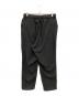 Stripes For Creative (ストライプ フォー クリエイティブ) WIDE TAPERED EASY PANTS WOOL HERRINGBONE ブラック サイズ:L 未使用品：15000円
