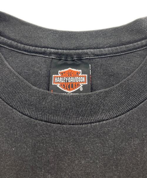 HARLEY-DAVIDSON（ハーレーダビッドソン）HARLEY-DAVIDSON (ハーレーダビッドソン) 【古着】プリントTシャツ ブラック サイズ:Lの古着・服飾アイテム