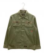 WTAPSダブルタップス）の古着「BUDS LS/SHIRT」｜オリーブ