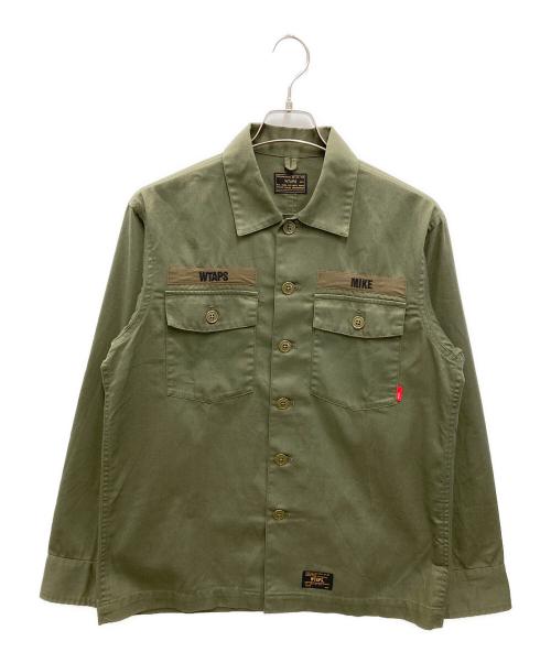 WTAPS（ダブルタップス）WTAPS (ダブルタップス) BUDS LS/SHIRT オリーブ サイズ:2の古着・服飾アイテム