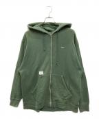 WTAPSダブルタップス）の古着「AII/ZIP HOODY」｜グリーン