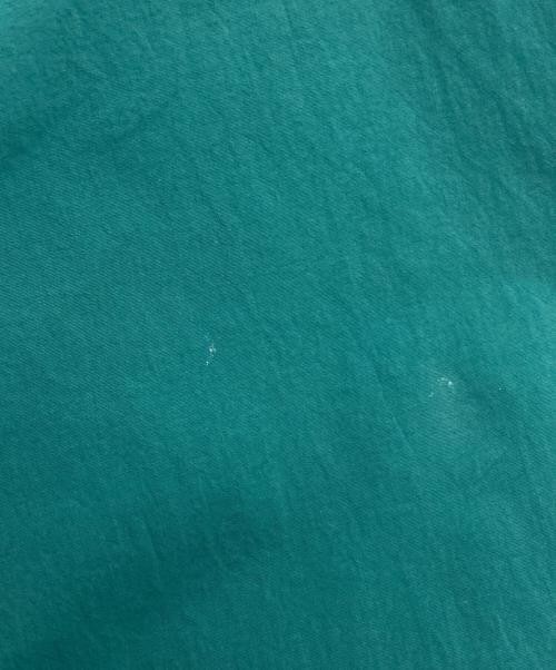kolor/BEACON（カラービーコン）kolor/BEACON (カラービーコン) NYLON OVER DYE S/S SHIRT グリーン サイズ:2の古着・服飾アイテム