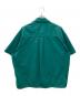 kolor/BEACON (カラービーコン) NYLON OVER DYE S/S SHIRT グリーン サイズ:2：9000円