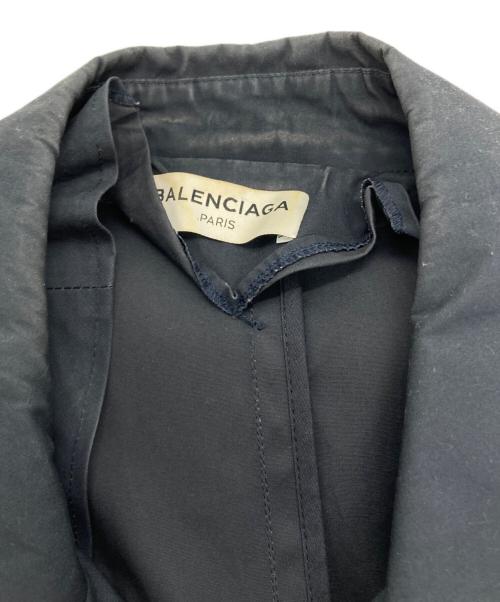 BALENCIAGA（バレンシアガ）BALENCIAGA (バレンシアガ) トレンチコート ネイビー サイズ:40の古着・服飾アイテム