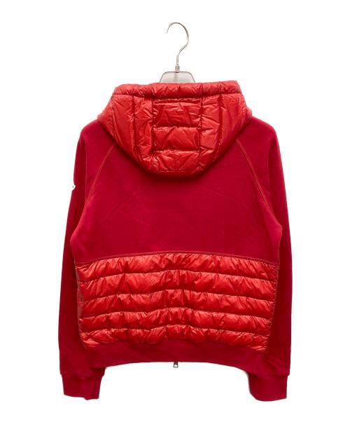 MONCLER（モンクレール）MONCLER (モンクレール) MAGLIA CARDIGAN レッド サイズ:Ｍの古着・服飾アイテム
