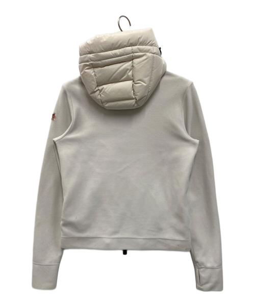 MONCLER GRENOBLE（モンクレール グルノーブル）MONCLER GRENOBLE (モンクレール グルノーブル) MAGLIA CARDIGAN ホワイト サイズ:Mの古着・服飾アイテム