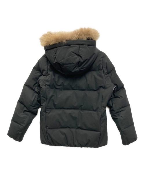 DESCENTE ALLTERRAIN（デザイント オルテライン）Descente ALLTERRAIN (デザイント オルテライン) タヌキ ファーフード ダウンジャケット ブラック サイズ:Mの古着・服飾アイテム