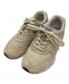 NEW BALANCEニューバランス）の古着「ローカットスニーカー」｜ベージュ