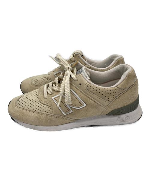 NEW BALANCE（ニューバランス）NEW BALANCE (ニューバランス) ローカットスニーカー ベージュ サイズ:SIZE 5 1/2の古着・服飾アイテム