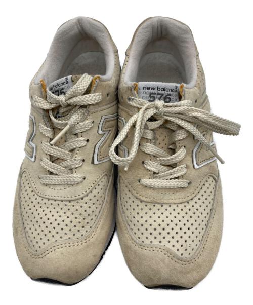 NEW BALANCE（ニューバランス）NEW BALANCE (ニューバランス) ローカットスニーカー ベージュ サイズ:SIZE 5 1/2の古着・服飾アイテム