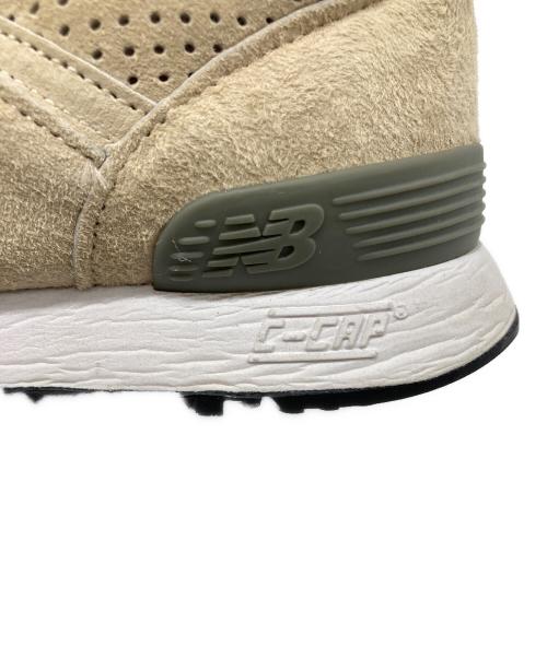 NEW BALANCE（ニューバランス）NEW BALANCE (ニューバランス) ローカットスニーカー ベージュ サイズ:SIZE 5 1/2の古着・服飾アイテム