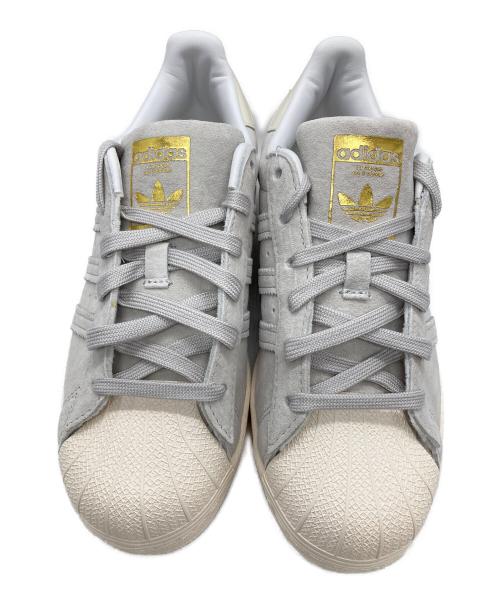 adidas（アディダス）adidas (アディダス) SUPER STAR ローカットスニーカー ホワイト サイズ:23.5cmの古着・服飾アイテム