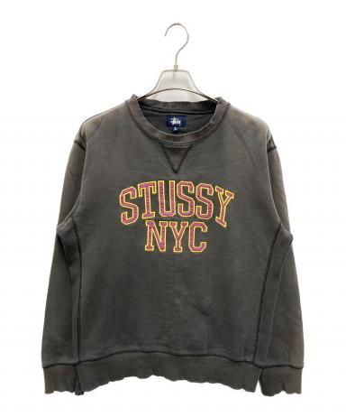 中古・古着通販】stussy (ステューシー) カレッジロゴスウェット