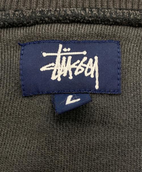 stussy（ステューシー）stussy (ステューシー) カレッジロゴスウェット グレー サイズ:Lの古着・服飾アイテム