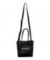 中古・古着 BALENCIAGA (バレンシアガ) ショッピングトート XXS ブラック：40000円