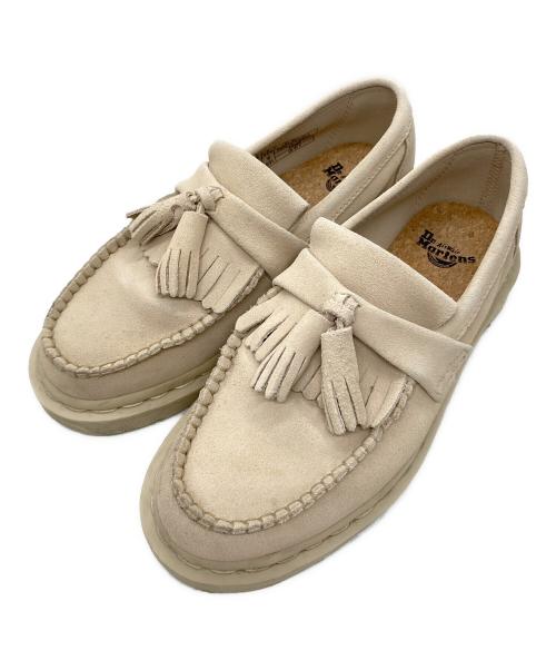 Dr.Martens（ドクターマーチン）Dr.Martens (ドクターマーチン) ADRIAN MONO エイドリアン タッセルローファー アイボリー サイズ:37の古着・服飾アイテム