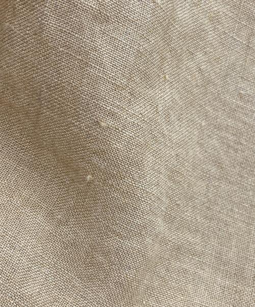 BEARDSLEY（ビアズリー）BEARDSLEY (ビアズリー) リネンバルーンポケワンピース イエロー サイズ:FREEの古着・服飾アイテム