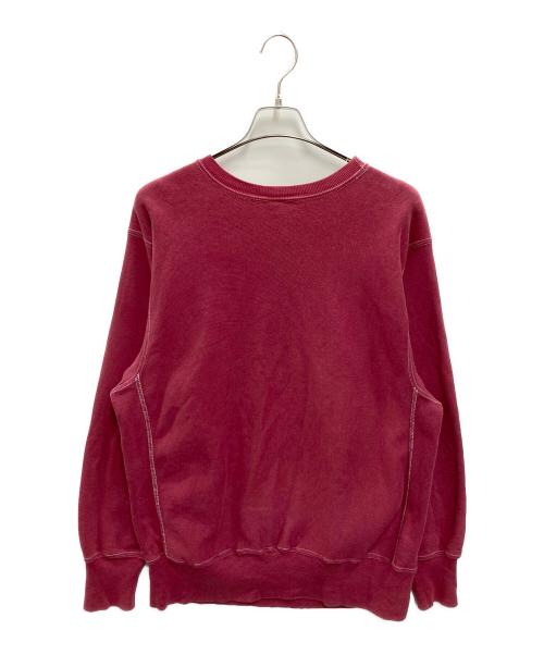 Champion REVERSE WEAVE（チャンピオン リバース ウィーブ）Champion REVERSE WEAVE (チャンピオン リバース ウィーブ) 【古着】目ありクルーネックスウェット レッド サイズ:XLの古着・服飾アイテム