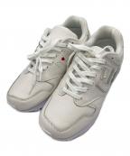 Sangacio×Brandalisedサンガッチョ×ブランダライズド）の古着「ローカットスニーカー/にゅーず」｜ホワイト（PURE WHITE）