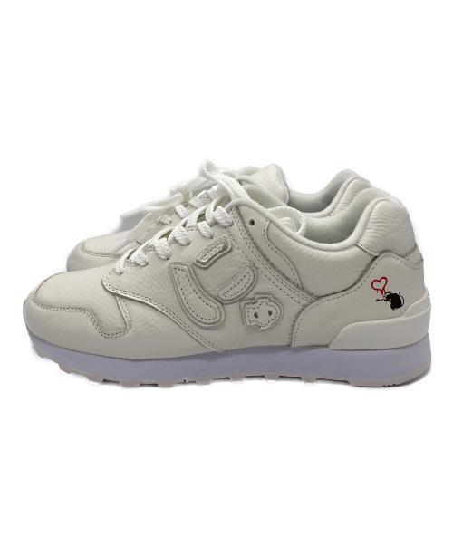 Sangacio（サンガッチョ）SANGACIO (サンガッチョ) BRANDALISED (ブランダライズド) ローカットスニーカー/にゅーず ホワイト（PURE WHITE） サイズ:24cmの古着・服飾アイテム
