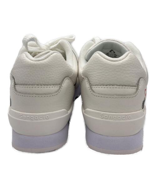 Sangacio（サンガッチョ）SANGACIO (サンガッチョ) BRANDALISED (ブランダライズド) ローカットスニーカー/にゅーず ホワイト（PURE WHITE） サイズ:24cmの古着・服飾アイテム