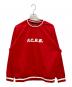 F.C.R.B.（エフシーレアルブリストル）の古着「AUTHENTIC LOGO RIBBED TRAINING PISTE」｜レッド