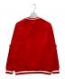 F.C.R.B. (エフシーレアルブリストル) AUTHENTIC LOGO RIBBED TRAINING PISTE レッド サイズ:M：15000円