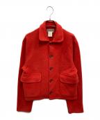 YOHJI YAMAMOTOヨウジヤマモト）の古着「ウール シャツジャケット」｜レッド