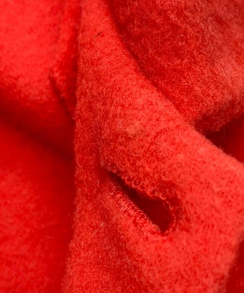 YOHJI YAMAMOTO（ヨウジヤマモト）YOHJI YAMAMOTO (ヨウジヤマモト) ウール シャツジャケット レッド サイズ:Mの古着・服飾アイテム