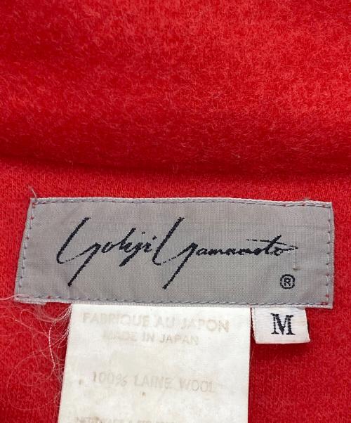 YOHJI YAMAMOTO（ヨウジヤマモト）YOHJI YAMAMOTO (ヨウジヤマモト) ウール シャツジャケット レッド サイズ:Mの古着・服飾アイテム