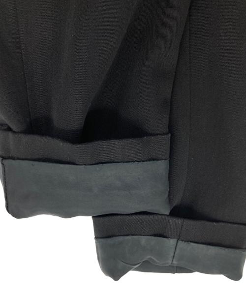 COMME des GARCONS（コムデギャルソン）COMME des GARCONS (コムデギャルソン) ベロア切替 ボタンレスジャケット ブラック サイズ:Mの古着・服飾アイテム