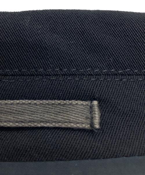 COMME des GARCONS（コムデギャルソン）COMME des GARCONS (コムデギャルソン) ベロア切替 ボタンレスジャケット ブラック サイズ:Mの古着・服飾アイテム